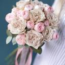 Букет невесты Элизабет - подарочное оформление - миниатюра