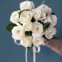 Букет невесты Пленительный белый - с доставкой по Минску - миниатюра