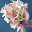 Букет невесты из калл Нежный перламутр - с доставкой по Минску - миниатюра