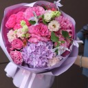 Букет Лиловые Мечты - быстрая доставка в Минске - миниатюра