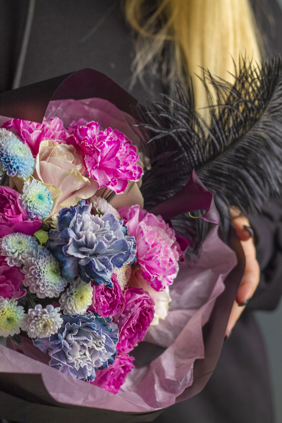 Букет Черный Лебедь