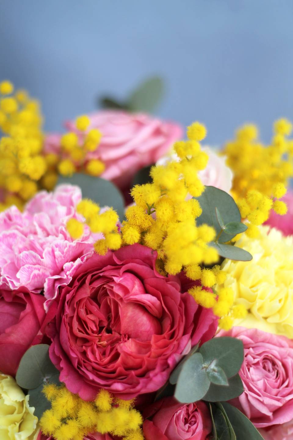 Композиция Касабланка - с добавлением зелени