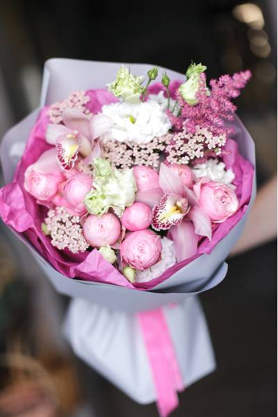 Букет "Розовый Жемчуг"