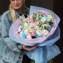 Букет Ванильный небосвод - быстрая доставка в Минске - миниатюра