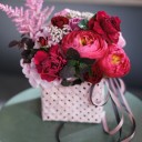 Корзина Эгрет - с добавлением зелени - миниатюра 