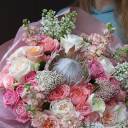 Букет Прикосновение любви - подарочное оформление - миниатюра