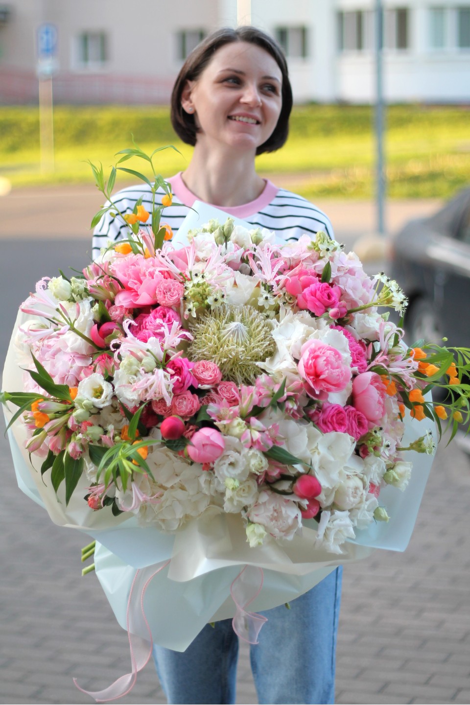 Букет Карнеги-холл - подарочное оформление