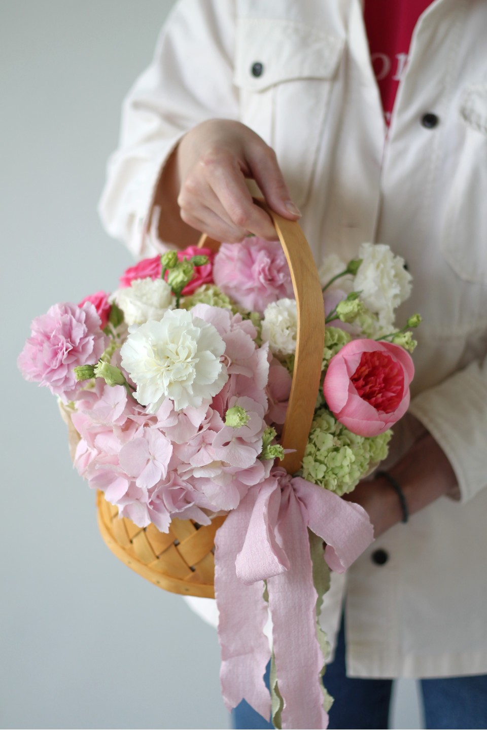 Корзина Кэрри - подарочное оформление