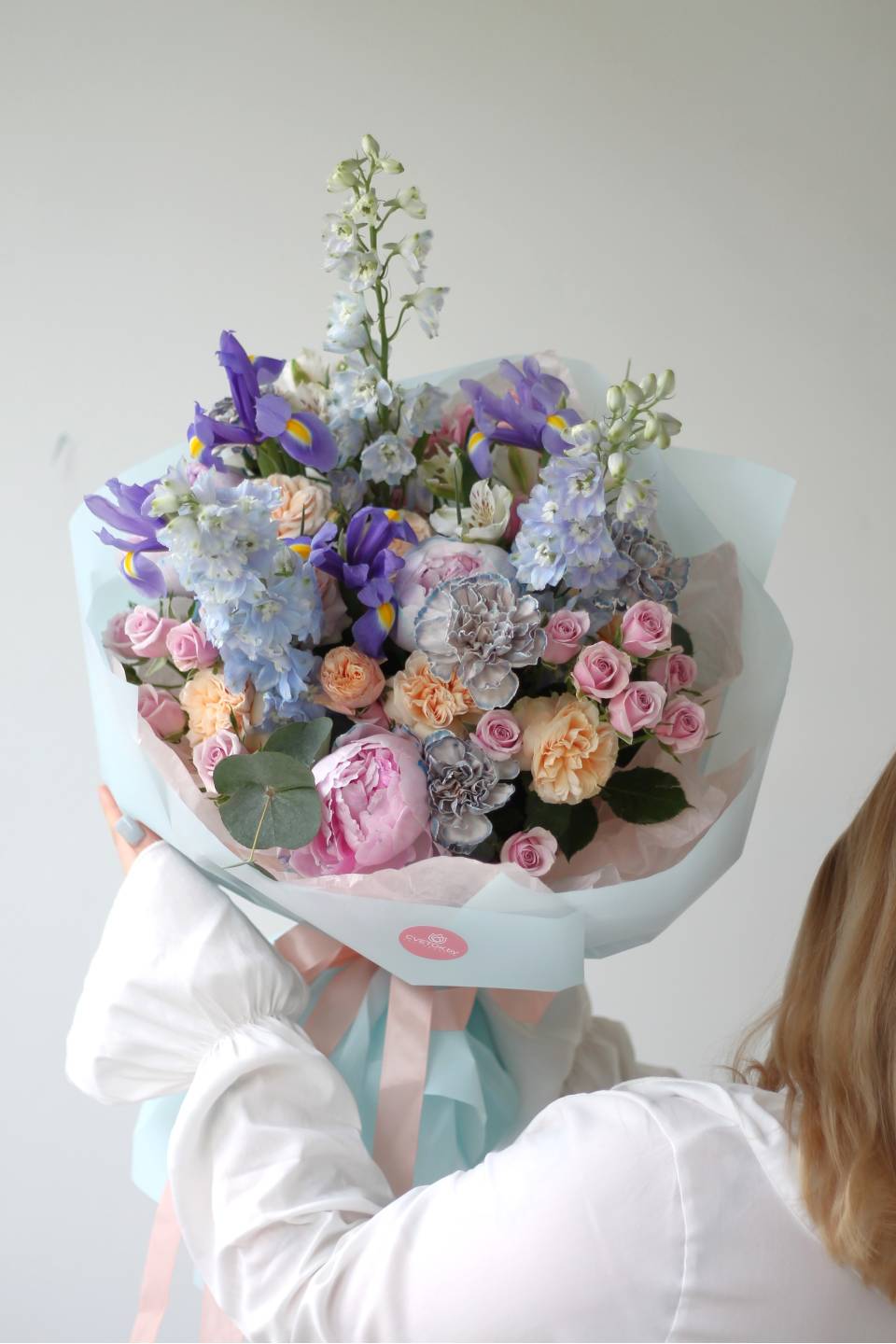 Букет Сьюзи - с добавлением зелени