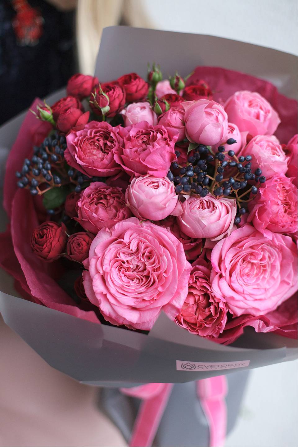 Букет Эльза - подарочное оформление