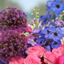 Букет Львиное Сердце - с добавлением зелени - миниатюра 