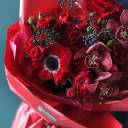 Букет Чувственный Танго - подарочное оформление - миниатюра