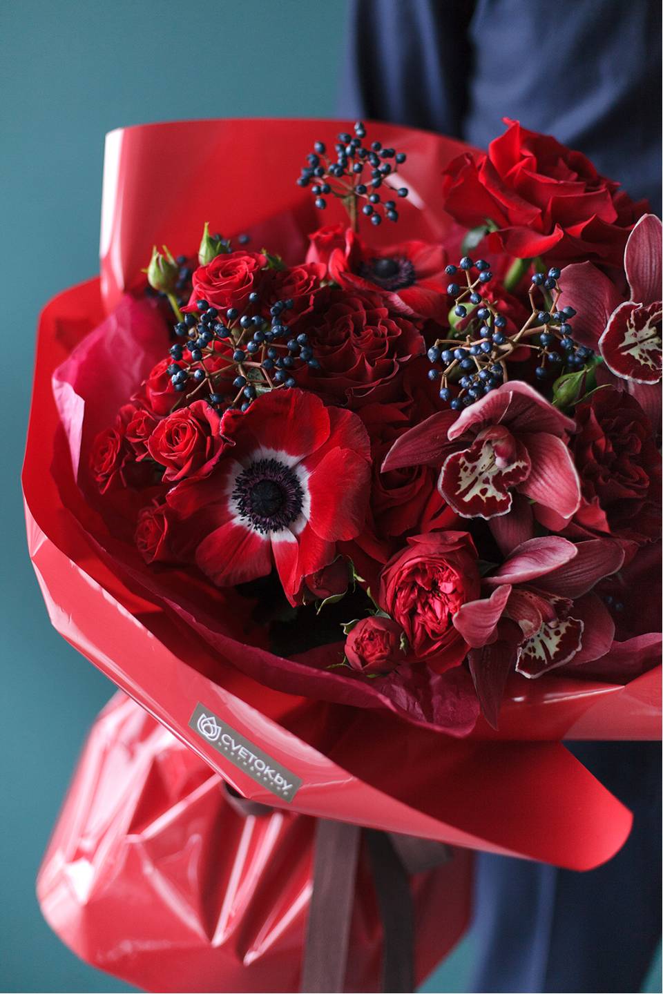 Букет Чувственный Танго - подарочное оформление