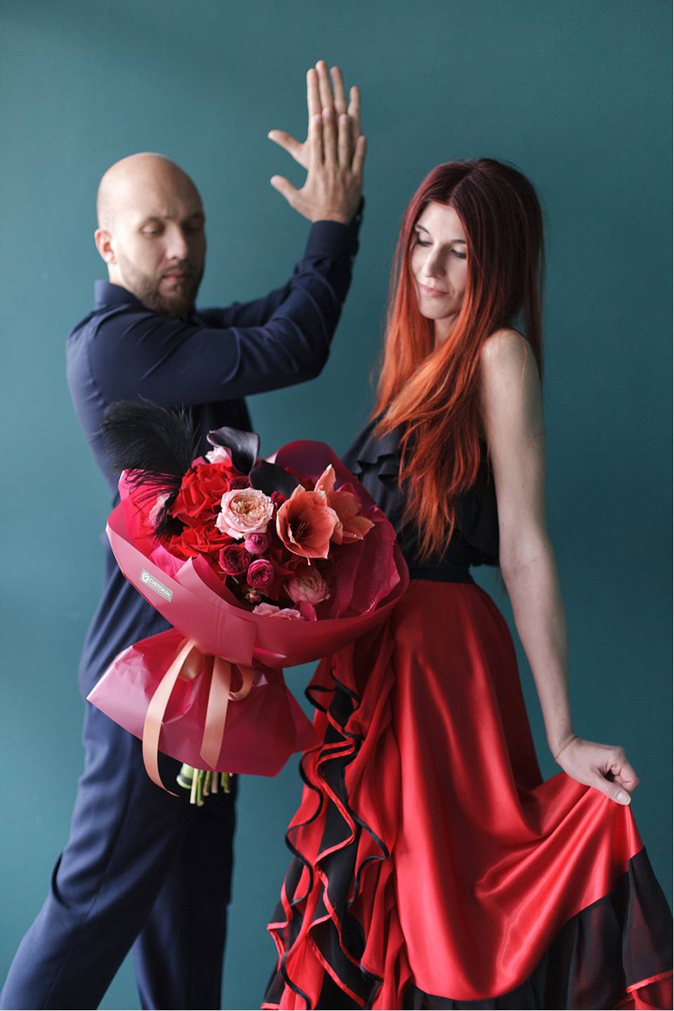 Букет Фламенко