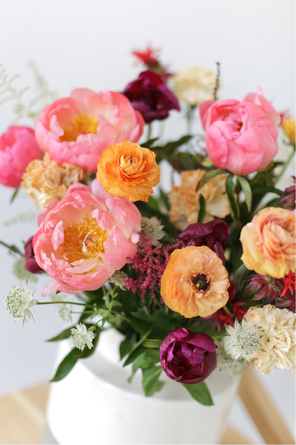 ЦВЕТОЧНАЯ ПОДПИСКА ХL (4 БУКЕТА НА 4 НЕДЕЛИ) - с добавлением зелени