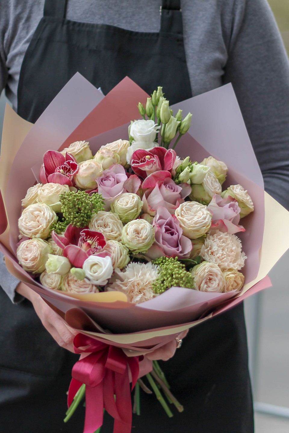 Букет Розовый закат - с доставкой по Минску