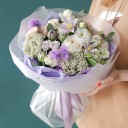 Букет Улисс - с добавлением зелени - миниатюра 