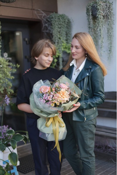 Букет "Тепло улыбки"