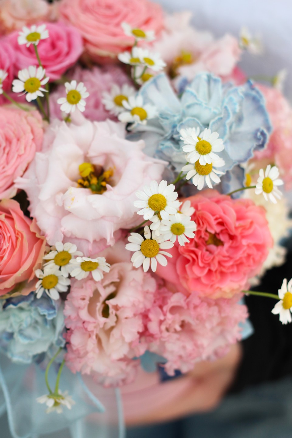 Коробка Реверанс - с добавлением зелени