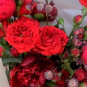 Букет Рэдъяно - с добавлением зелени - миниатюра 