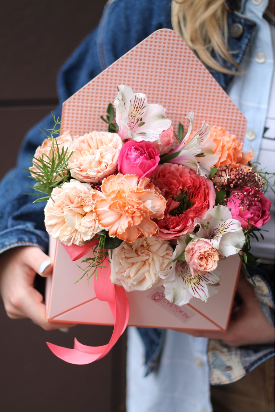 Конверт Малена - с добавлением зелени