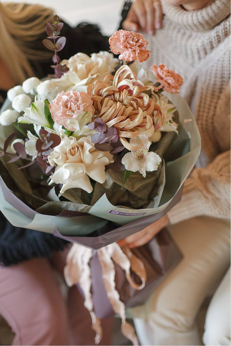 Букет Тепло объятий - быстрая доставка в Минске