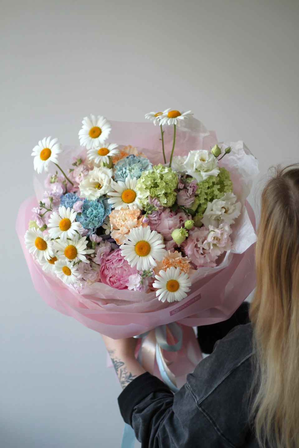 Букет Куки - с добавлением зелени