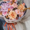 Букет Признательность - подарочное оформление - миниатюра