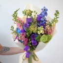 Букет Вайдовый - с добавлением зелени - миниатюра 