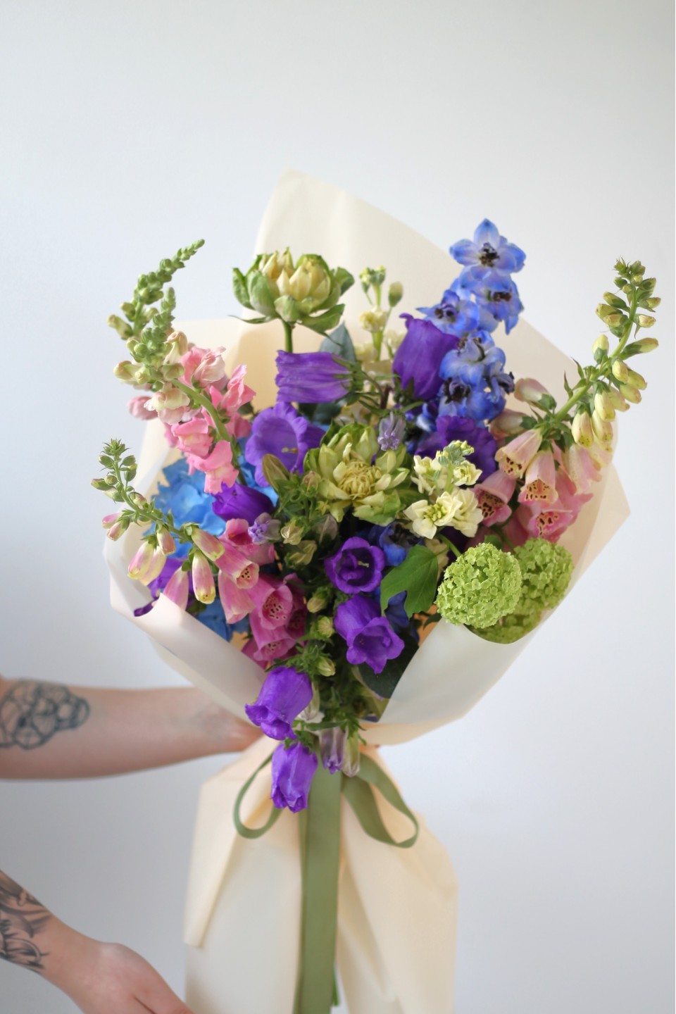 Букет Вайдовый - с добавлением зелени