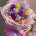 Букет Самоцветы - подарочное оформление - миниатюра