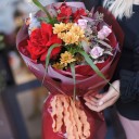 Букет Восторг дня - подарочное оформление - миниатюра