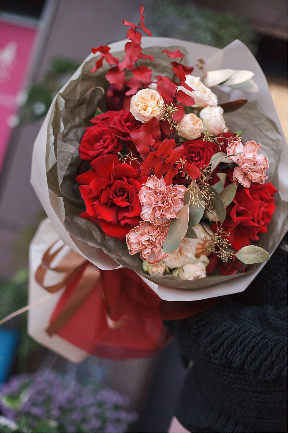 Букет Радость объятий - для женщины/молодой пары