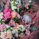 Букет Эдем - с добавлением зелени - миниатюра 