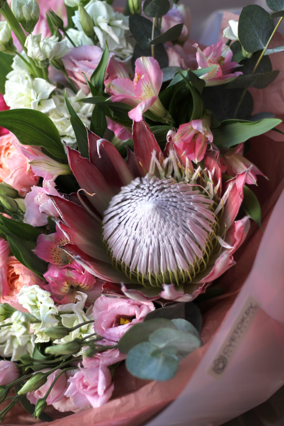 Букет Эдем - подарочное оформление