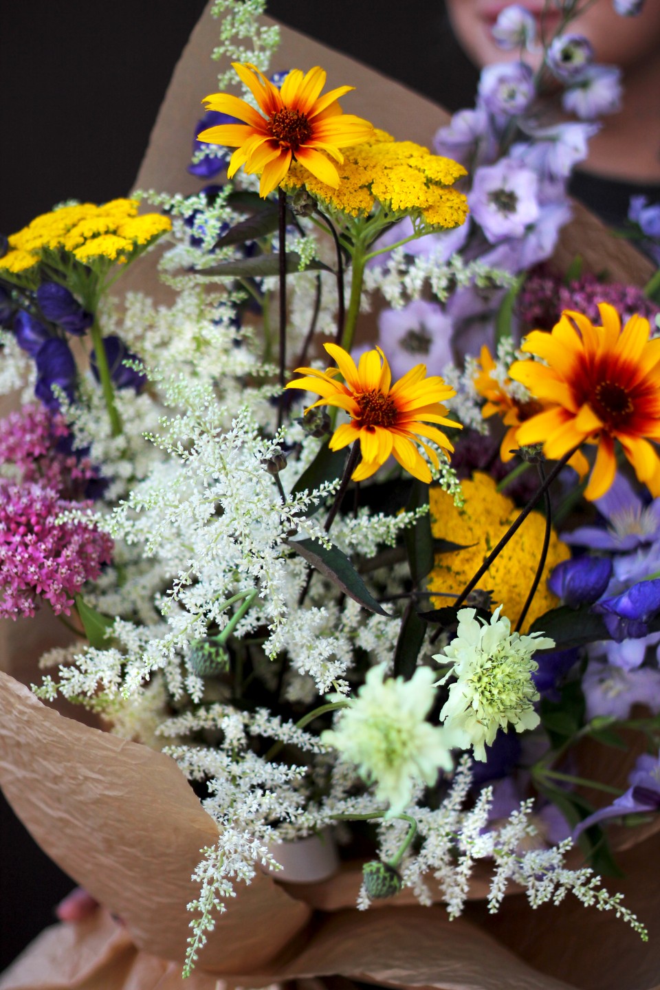 Букет АЙСИ - с добавлением зелени