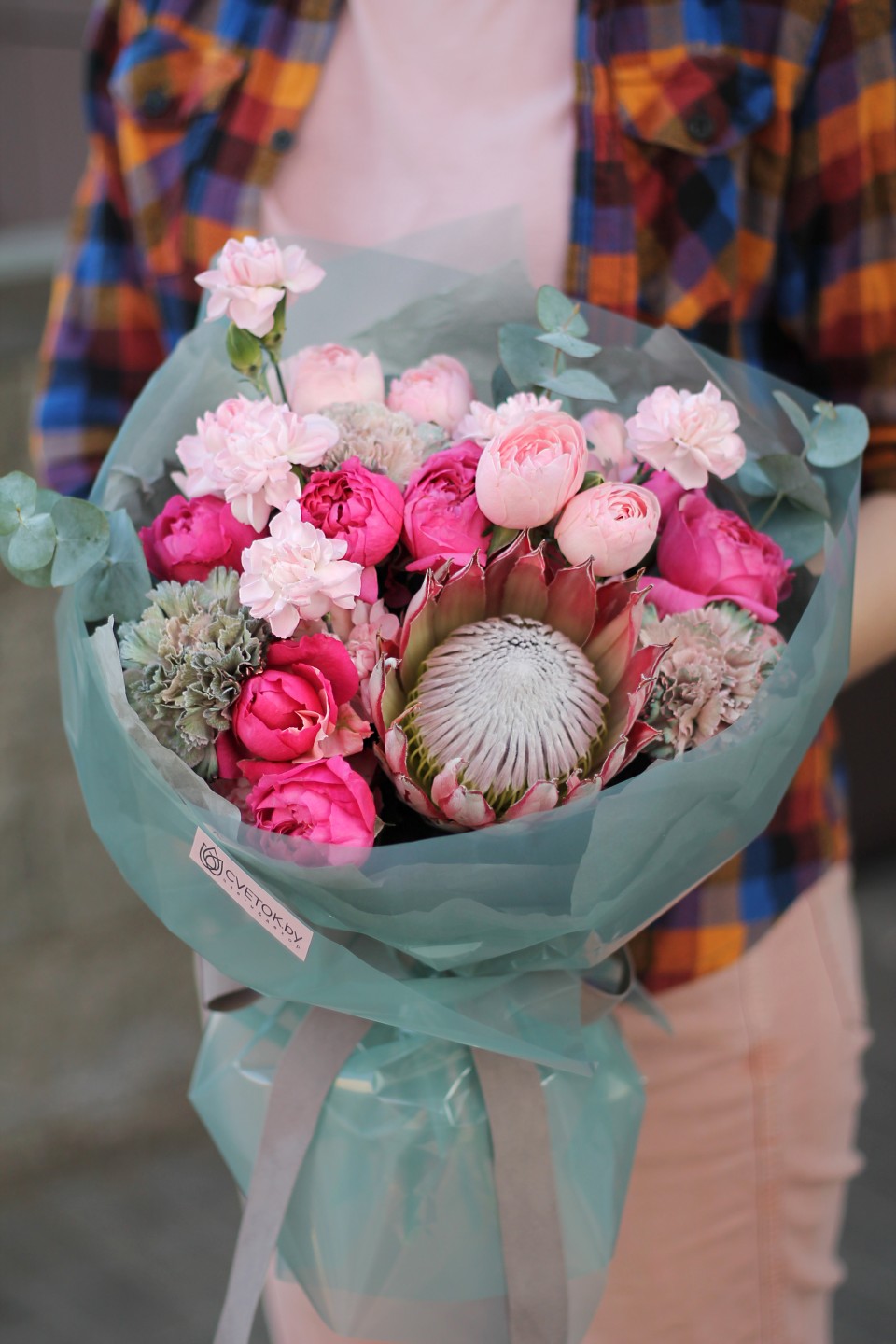 Букет Альбион - с доставкой по Минску