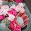 Букет Альбион - с добавлением зелени - миниатюра 