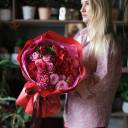 Букет Жгучие Чувства - подарочное оформление - миниатюра