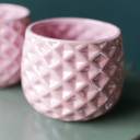 КАШПО POLNIX РОМБ КРУГЛОЕ РОЗОВЫЙ ПЕРЛАМУТР - миниатюра