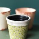 Кашпо Терракота микс Португалия 14.5-14 - с добавлением зелени - миниатюра 