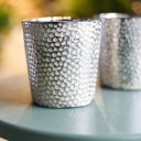 Кашпо серебро polnix Moon 14-13см - миниатюра