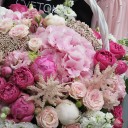 Корзина Яркий танец - с доставкой по Минску - миниатюра