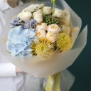 Букет Дорога с кипарисами - миниатюра