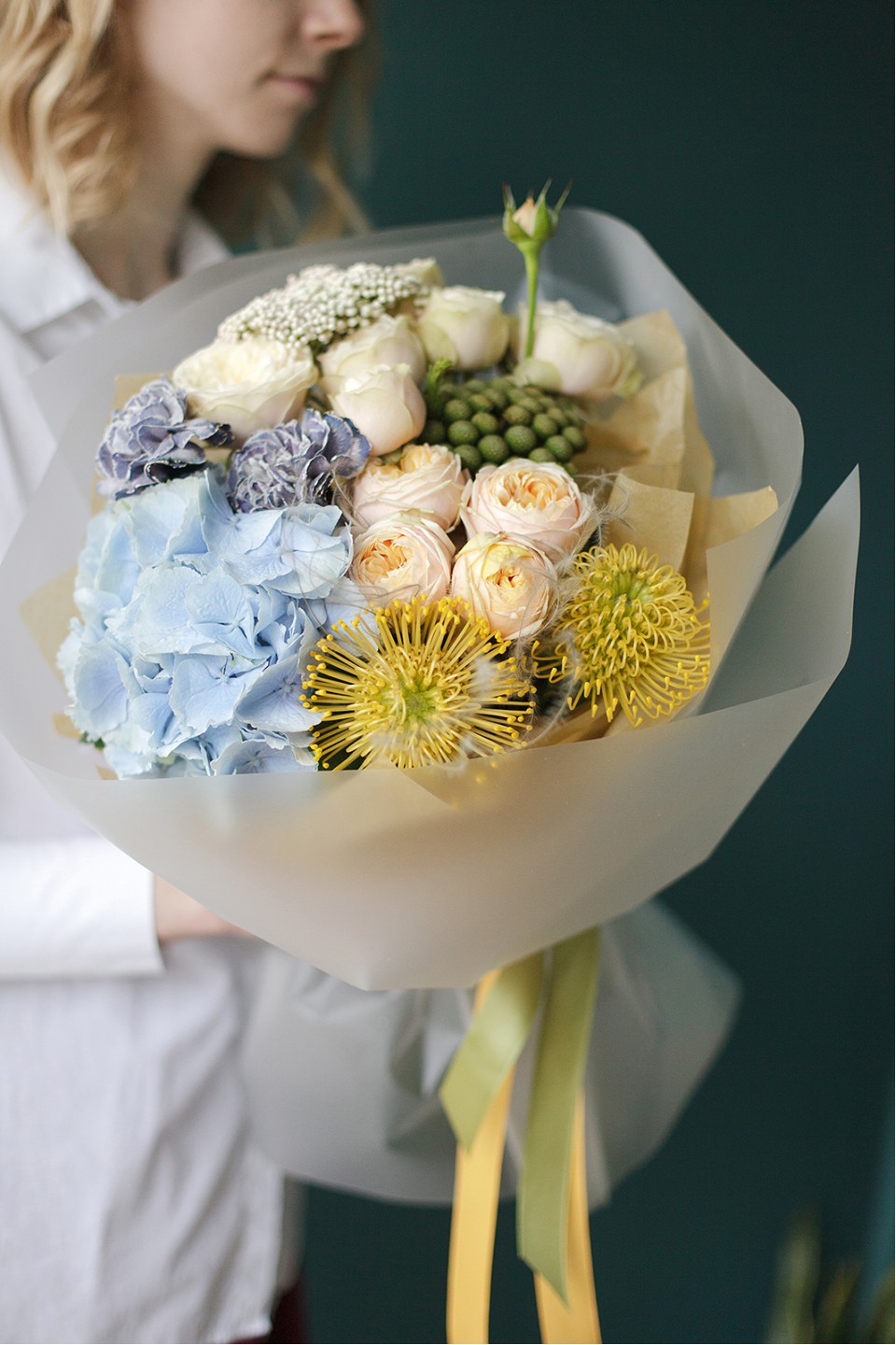 Букет Дорога с кипарисами