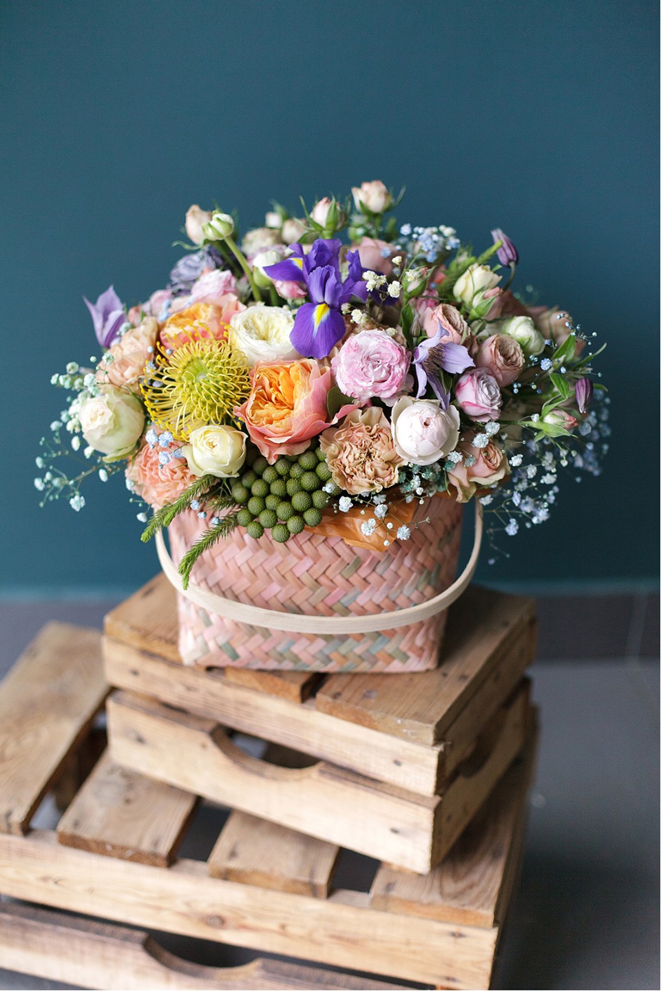 Композиция Явление - с добавлением зелени Композиция Явление - с добавлением зелени