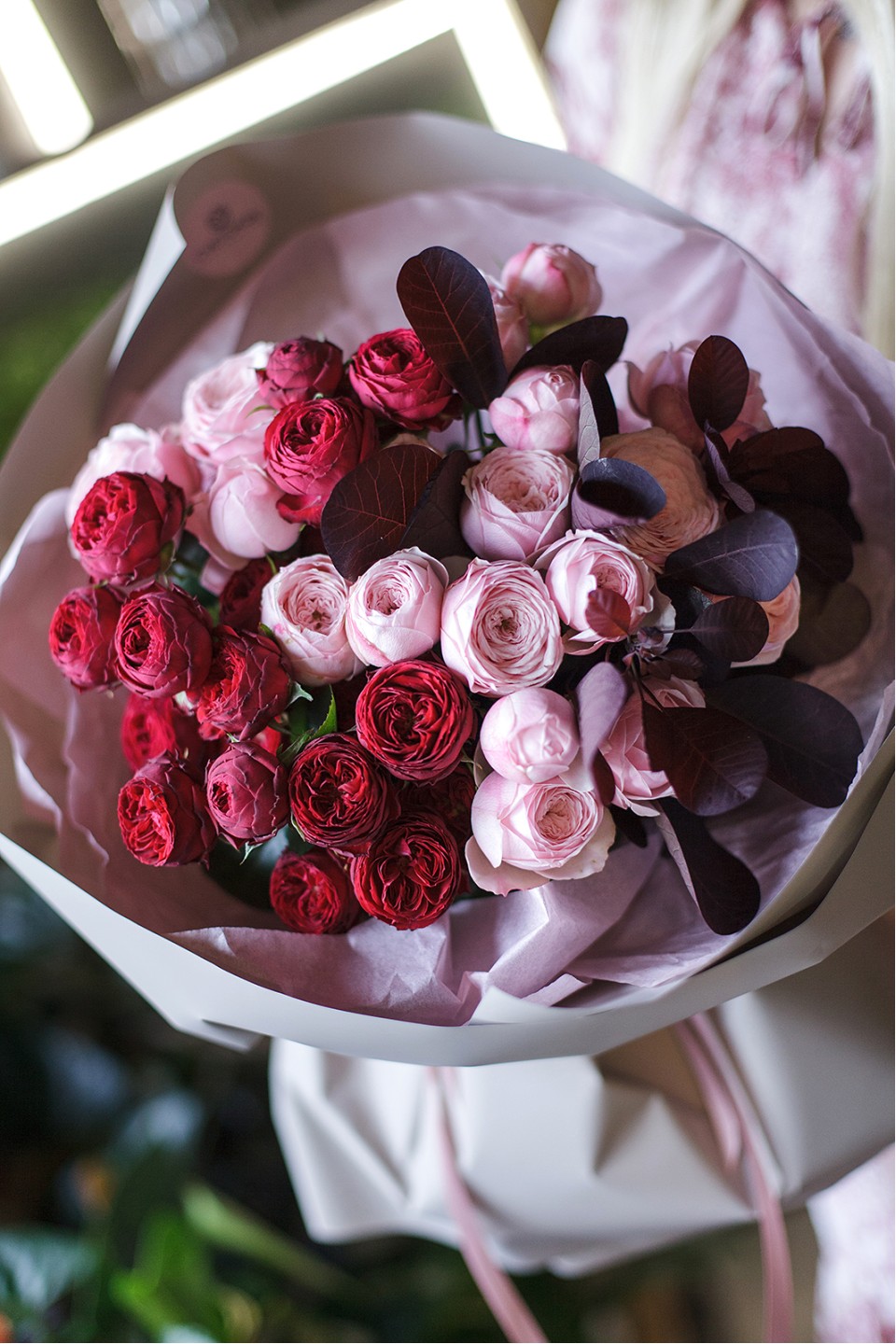 Букет Инь Янь - с доставкой по Минску