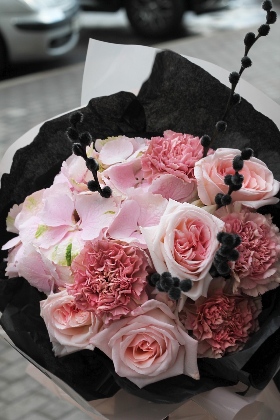 Букет Жаклин - подарочное оформление