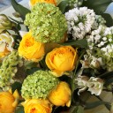 Букет  Желток - с добавлением зелени - миниатюра 