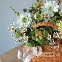 Корзина Белла - с добавлением зелени - миниатюра 